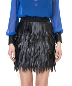Pulcinella artificial feather skirt