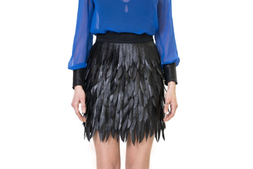 Pulcinella artificial feather skirt