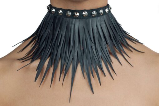 COLIBRÌ short feather collar